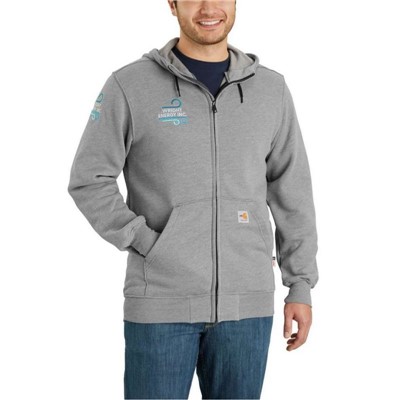 Sweatshirt Zip Front FR Midweight GHR 3X - CAR-104982GHR-3X