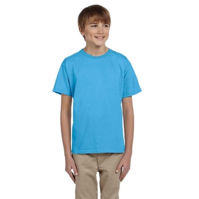 - Fruit of the Loom 3931B Youth HD Cotton T-Shirt AQB