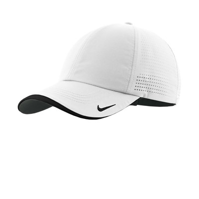 Cap PerforatedPerformance DriFIT WHT BLK - CMG-NKFB6445-WHT-BLK