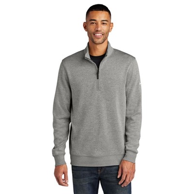 - Nike Dri-FIT NKFD9892 Gray Corporate 1/2-Zip