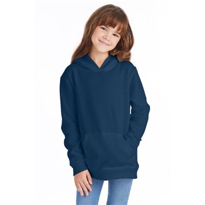 Sweatshirt Youth Hooded Pullover NVY LG - CMG-P473-NVY-LG