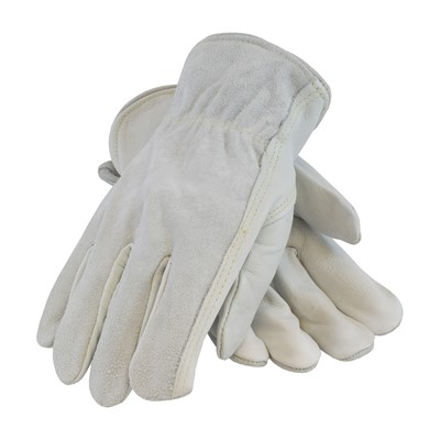 Kevlar Sewn Cowhide Leather Drivers Gloves 998KV-LG