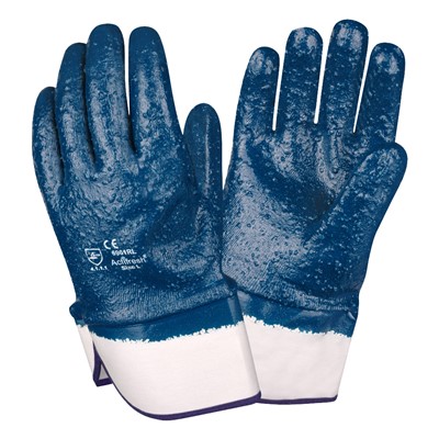 Heavyweight Rough Finish Nitrile Coated Gloves 6961R