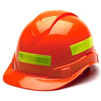 Yellow Reflective Strips for Hard Hats